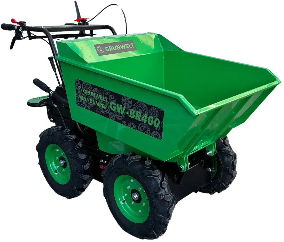 Miniwywrotka Grünwelt GW-BR400, Napęd 4x4, Wozidło budowlane, Transporter spalinowy, Dumper - Mini dumper: picture 1 Miniwywrotka Grünwelt GW-BR400, Napęd 4x4, Wozidło budowlane, Transporter spalinowy, Dumper - Mini dumper: picture 1