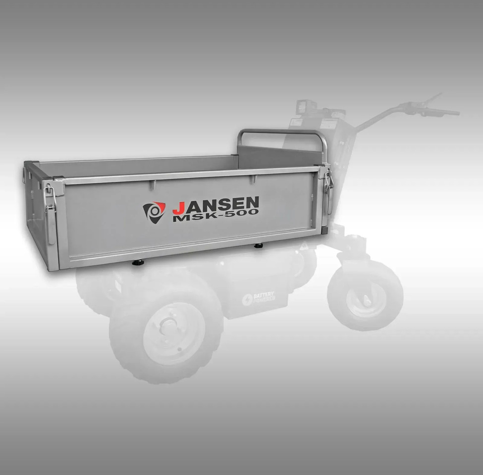 Nadwozie płaskie do wywrotki elektrycznej Jansen MSK-500 - Mini dumper: picture 1 Nadwozie płaskie do wywrotki elektrycznej Jansen MSK-500 - Mini dumper: picture 1