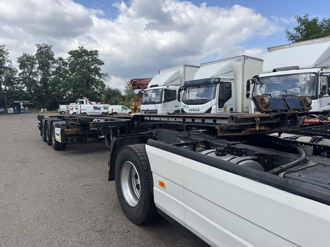 Krone - Container transporter/ Swap body semi-trailer: picture 1 Krone - Container transporter/ Swap body semi-trailer: picture 1