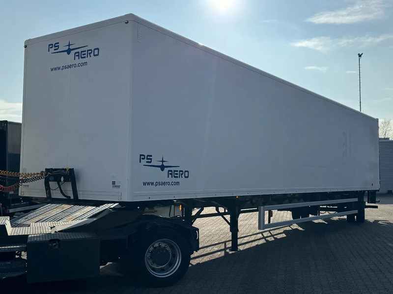 Ackermann 1-AS Gesloten Trailer / Laadklep / Stuur-as - Closed box semi-trailer: picture 3 Ackermann 1-AS Gesloten Trailer / Laadklep / Stuur-as - Closed box semi-trailer: picture 3