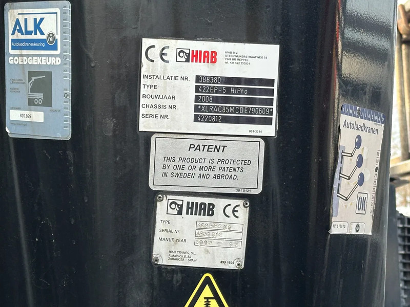 Dropside/ Flatbed truck, Crane truck DAF CF 85.360 8x2*6 HIAB 42T/m Crane *NL-Truck*: picture 18 Dropside/ Flatbed truck, Crane truck DAF CF 85.360 8x2*6 HIAB 42T/m Crane *NL-Truck*: picture 18