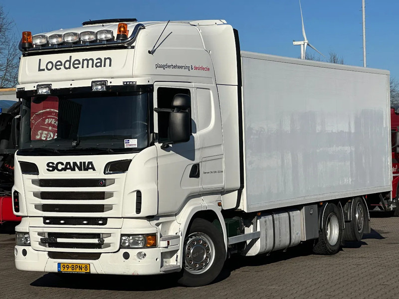 Scania R500 V8 6x2*4 Retarder 4.75 Wb Euro 5 Full Air - Box truck: picture 1 Scania R500 V8 6x2*4 Retarder 4.75 Wb Euro 5 Full Air - Box truck: picture 1
