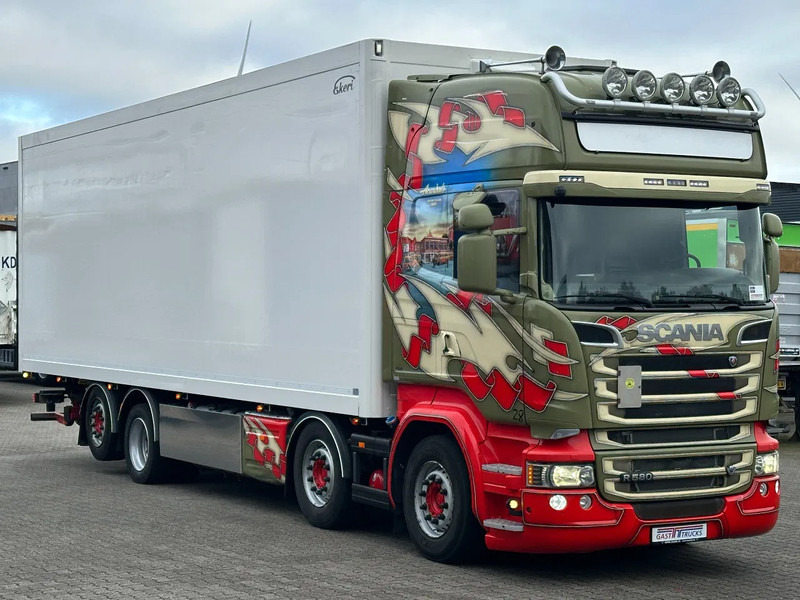 Scania R580 V8 8x2*6 Ekeri Full Side Opening / Retarder / 605 Tkm / Full Air - Box truck: picture 4 Scania R580 V8 8x2*6 Ekeri Full Side Opening / Retarder / 605 Tkm / Full Air - Box truck: picture 4