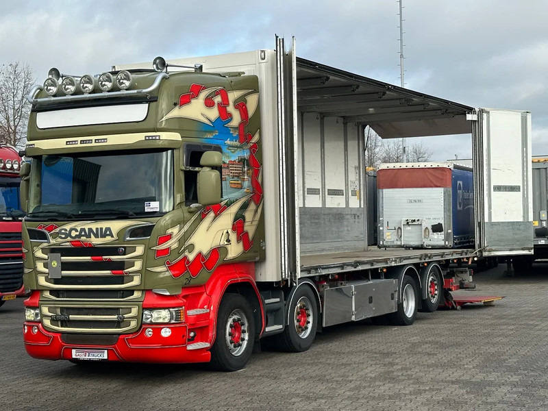 Scania R580 V8 8x2*6 Ekeri Full Side Opening / Retarder / 605 Tkm / Full Air - Box truck: picture 2 Scania R580 V8 8x2*6 Ekeri Full Side Opening / Retarder / 605 Tkm / Full Air - Box truck: picture 2