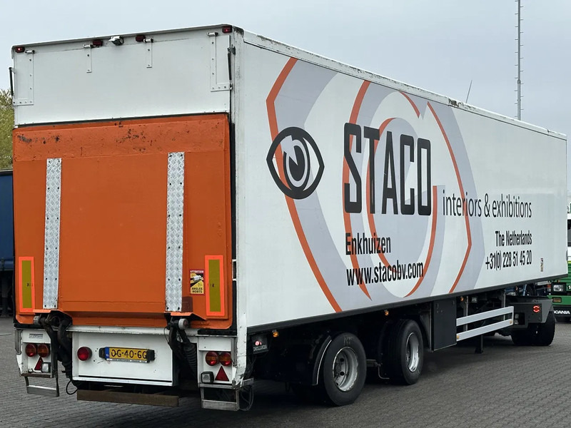 Tracon Gesloten Trailer / Stuur-As / Laadklep - Closed box semi-trailer: picture 1 Tracon Gesloten Trailer / Stuur-As / Laadklep - Closed box semi-trailer: picture 1