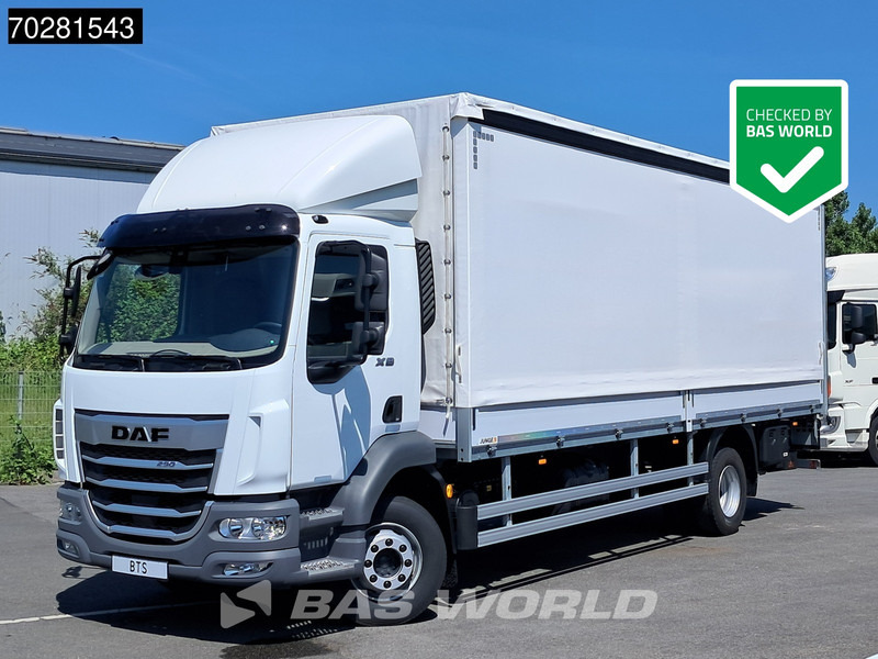 DAF XB 290 4X2 NEW! 16tonner Automatic Ladebordwand ACC Euro 6 - Curtain side truck: picture 1 DAF XB 290 4X2 NEW! 16tonner Automatic Ladebordwand ACC Euro 6 - Curtain side truck: picture 1