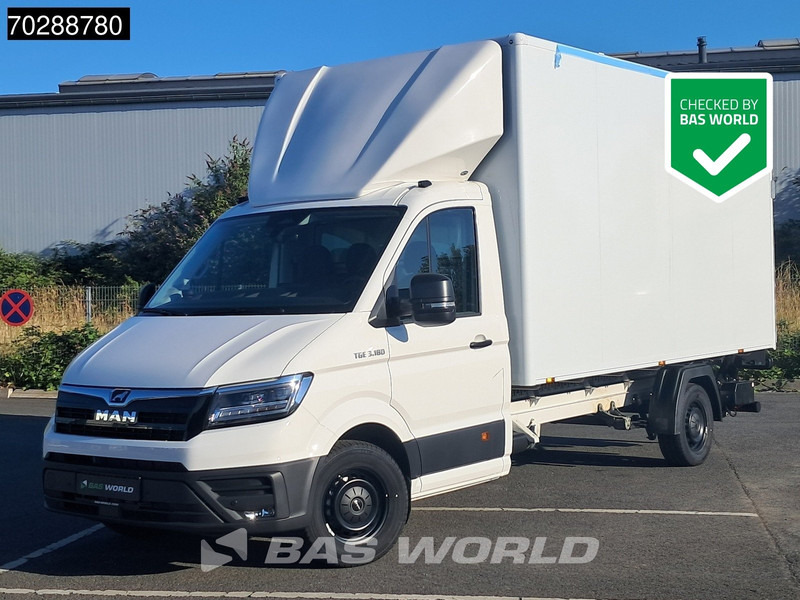 MAN TGE 3.180 Neu! Automatik 2025 Facelift Koffer Ladebordwand Navi Klima Tempomat LED Euro6 21m3 A/C Cruise control - Closed box van: picture 1 MAN TGE 3.180 Neu! Automatik 2025 Facelift Koffer Ladebordwand Navi Klima Tempomat LED Euro6 21m3 A/C Cruise control - Closed box van: picture 1