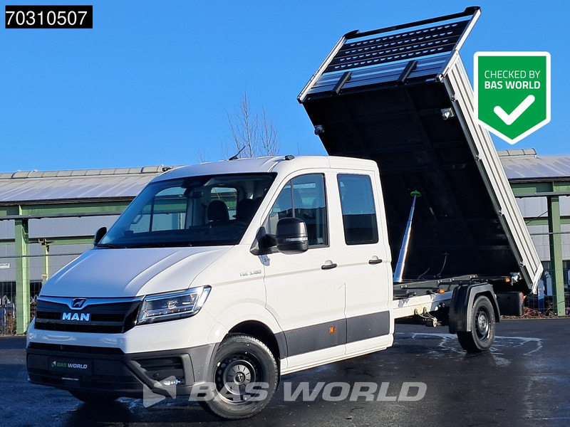 Volkswagen Crafter 177pk Neu! Dreiseitenkipper Automatik 2025 Facelift 180PS AHK LED Klima Tempomat Navi ACC Euro6 Kieper 3m3 A/C Towbar Cruise con - Tipper van: picture 1 Volkswagen Crafter 177pk Neu! Dreiseitenkipper Automatik 2025 Facelift 180PS AHK LED Klima Tempomat Navi ACC Euro6 Kieper 3m3 A/C Towbar Cruise con - Tipper van: picture 1