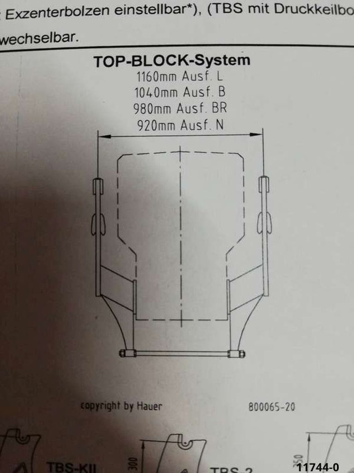 Hauer Top-Block N zu Steyr Kompakt 485,495 (11744) - Attachment for Farm tractor: picture 1 Hauer Top-Block N zu Steyr Kompakt 485,495 (11744) - Attachment for Farm tractor: picture 1