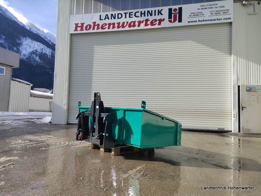 Stekro Kippmulde Hydraulisch 2,0m x 1,1m Dreipunkt und EURO-Aufnahme (14716) - Bucket for Farm tractor: picture 1 Stekro Kippmulde Hydraulisch 2,0m x 1,1m Dreipunkt und EURO-Aufnahme (14716) - Bucket for Farm tractor: picture 1