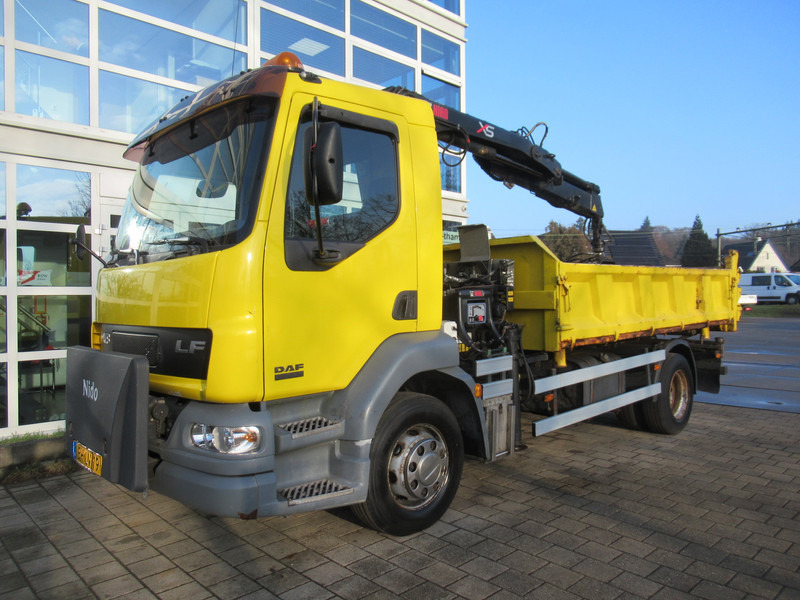 DAF LF 55.220 AE CF Kipper Tipper + HIAB Kraan Crane Kran - Tipper, Crane truck: picture 3 DAF LF 55.220 AE CF Kipper Tipper + HIAB Kraan Crane Kran - Tipper, Crane truck: picture 3