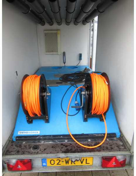 Hapert EA R + Osmoworks 850L Telewash Gesloten aanhanger - Closed box trailer: picture 2 Hapert EA R + Osmoworks 850L Telewash Gesloten aanhanger - Closed box trailer: picture 2