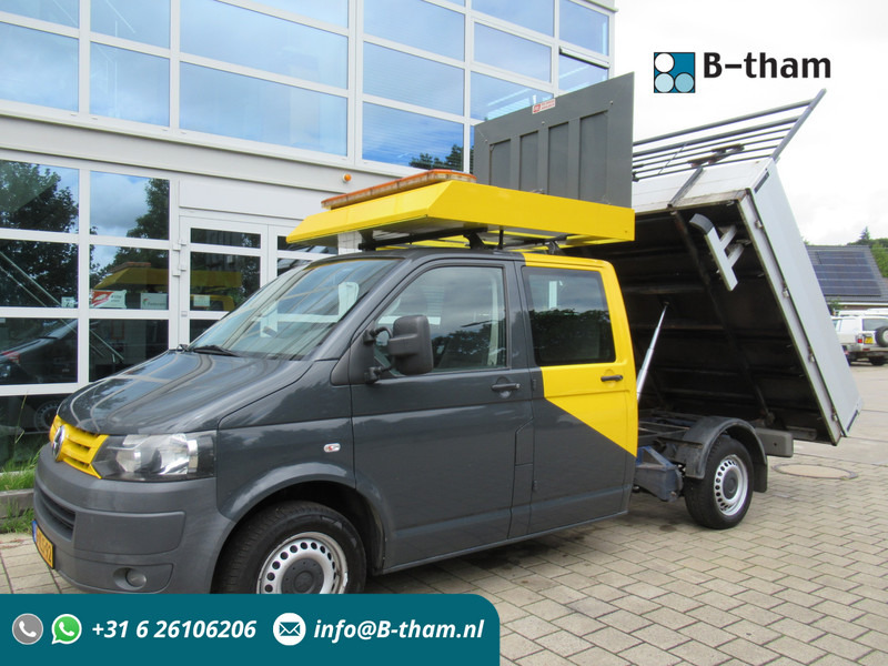 Volkswagen Transporter T5 2.0 TDI 75KW L2H1 DOKA dubbelcabine Kipper Actiebord - Tipper van, Combi van: picture 1 Volkswagen Transporter T5 2.0 TDI 75KW L2H1 DOKA dubbelcabine Kipper Actiebord - Tipper van, Combi van: picture 1