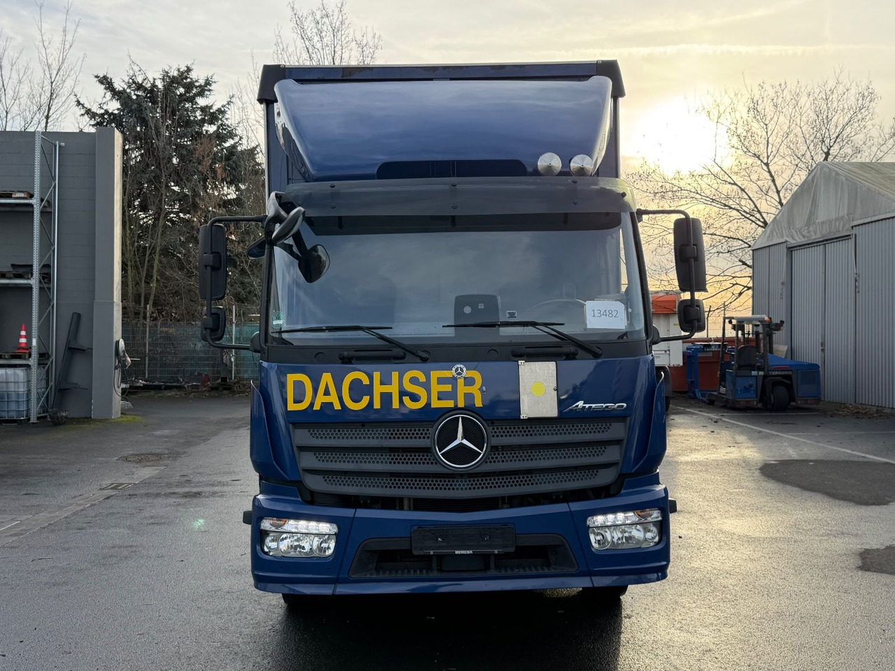 Mercedes-Benz Atego 1224 Edscha, Plane, Lbw, Ahk, Klima, Autom - Curtain side truck: picture 3 Mercedes-Benz Atego 1224 Edscha, Plane, Lbw, Ahk, Klima, Autom - Curtain side truck: picture 3