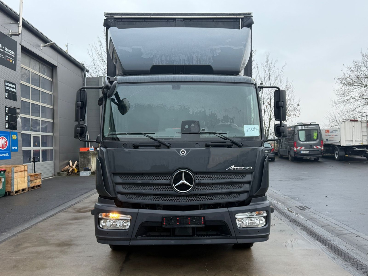 Mercedes-Benz Atego 1530 Pritsche/Plane, Palfinger Lbw, Edscha - Curtain side truck: picture 2 Mercedes-Benz Atego 1530 Pritsche/Plane, Palfinger Lbw, Edscha - Curtain side truck: picture 2