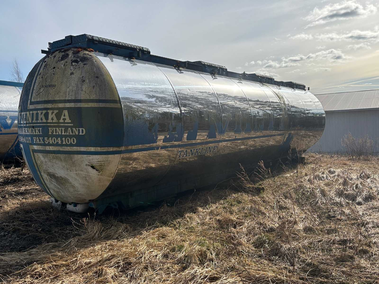 Aluminium tank with Site heating elements 34m3 - Tank container: picture 1 Aluminium tank with Site heating elements 34m3 - Tank container: picture 1