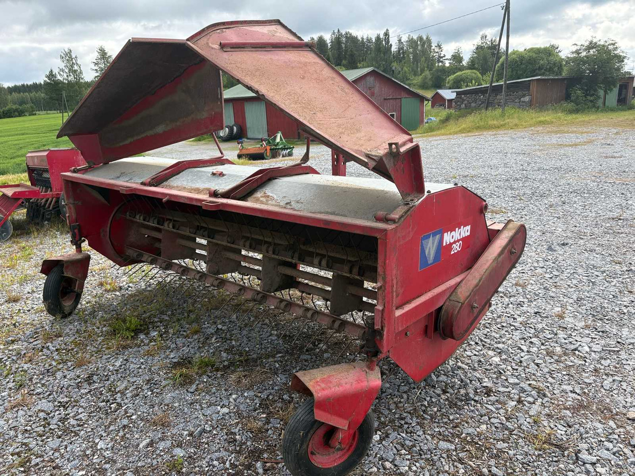 Coil Fluff Nokka 280 - Spring tine harrow: picture 1 Coil Fluff Nokka 280 - Spring tine harrow: picture 1