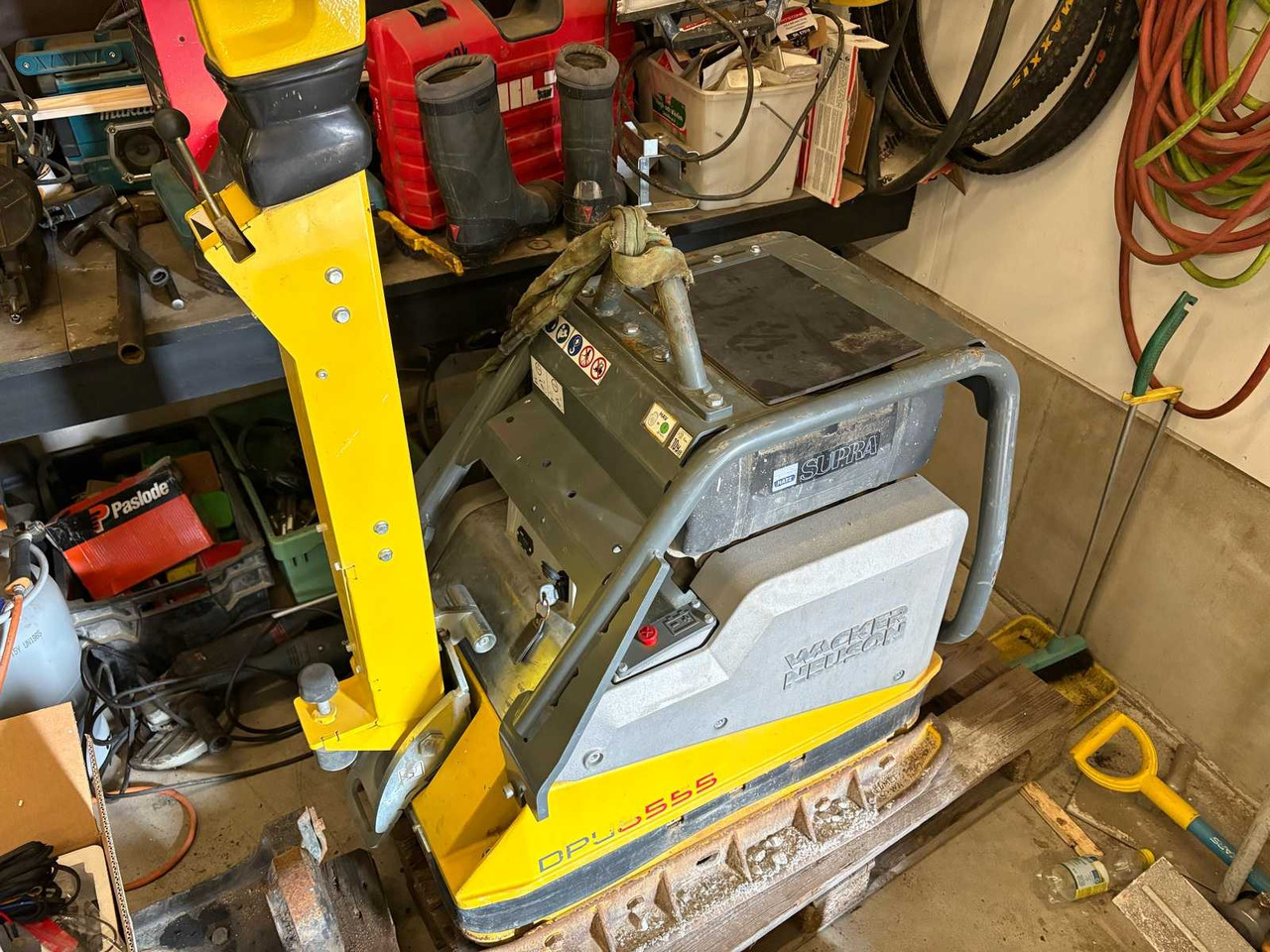 Compactor Wacker Neuson DPU 6555 - Vibratory plate: picture 1 Compactor Wacker Neuson DPU 6555 - Vibratory plate: picture 1