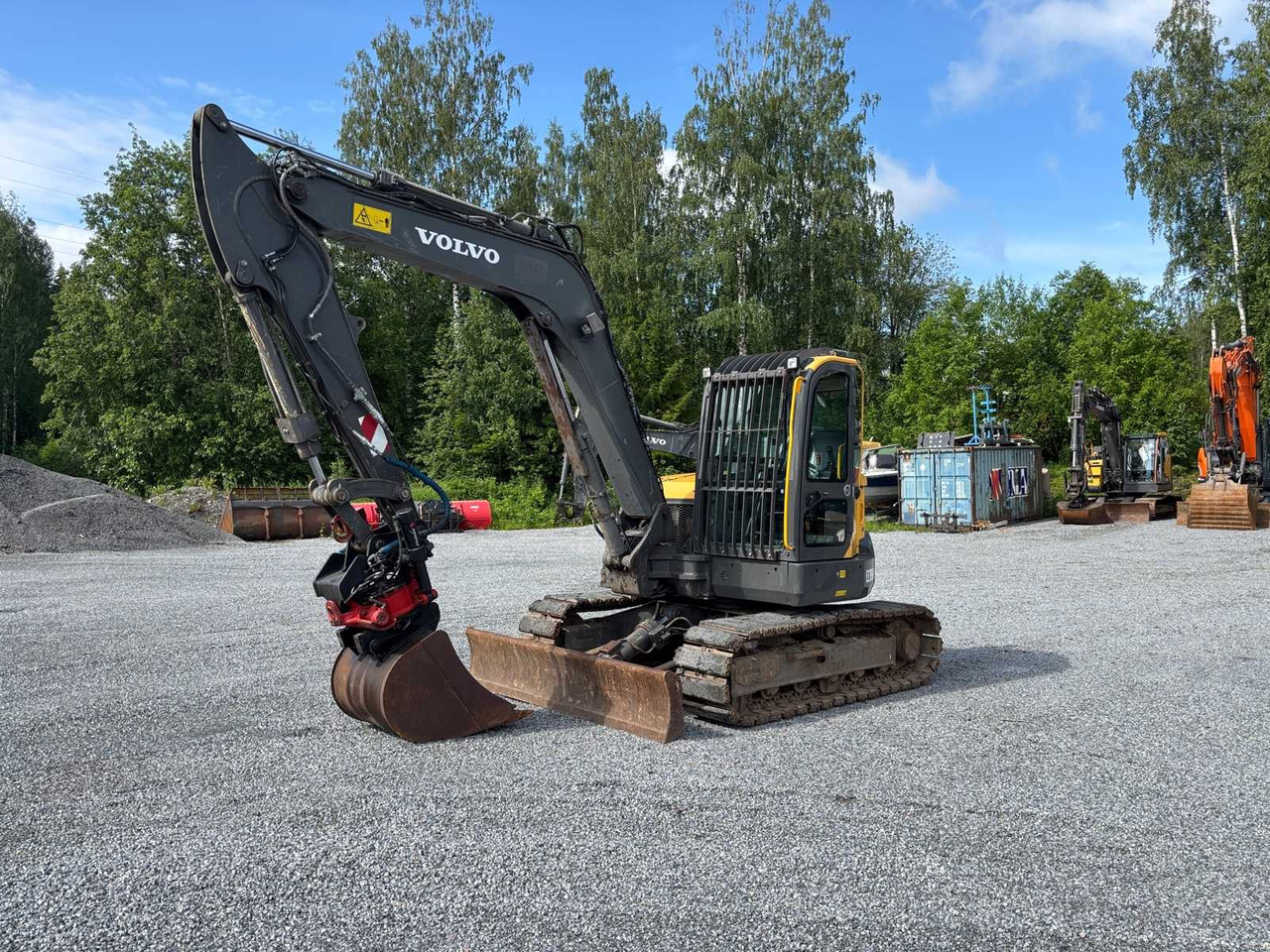 Crawler Excavator Volvo ERC88D - Crawler excavator: picture 1 Crawler Excavator Volvo ERC88D - Crawler excavator: picture 1