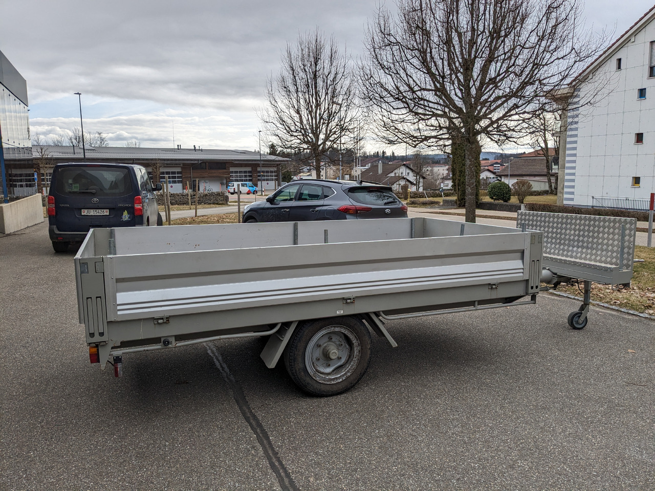 Zbinden - Dropside/ Flatbed trailer: picture 4 Zbinden - Dropside/ Flatbed trailer: picture 4