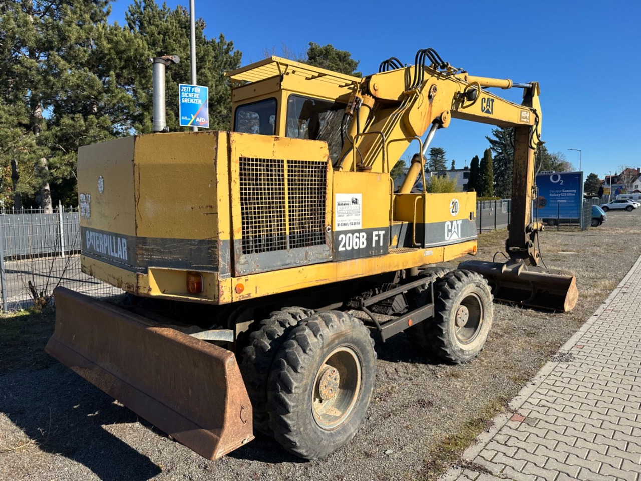 CAT 206 B FT + SCHAUFELN 2X GR. - Wheel excavator: picture 2 CAT 206 B FT + SCHAUFELN 2X GR. - Wheel excavator: picture 2