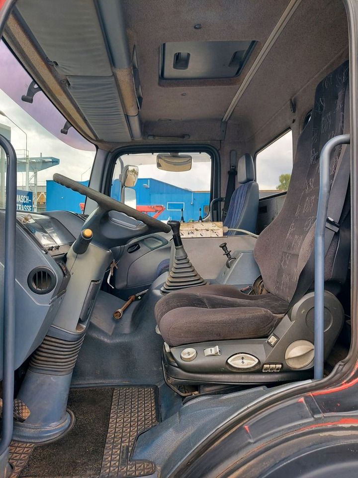 Tipper, Crane truck Mercedes-Benz Actros 1828 Hiab Absetzkipper Hiab Kran Absetzer: picture 19