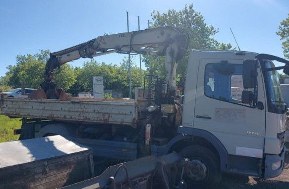 Mercedes-Benz Atego 2 4-Zyl. 4x2 918 4x2 KRAN TEREX 65.2 - Tipper, Crane truck: picture 4 Mercedes-Benz Atego 2 4-Zyl. 4x2 918 4x2 KRAN TEREX 65.2 - Tipper, Crane truck: picture 4