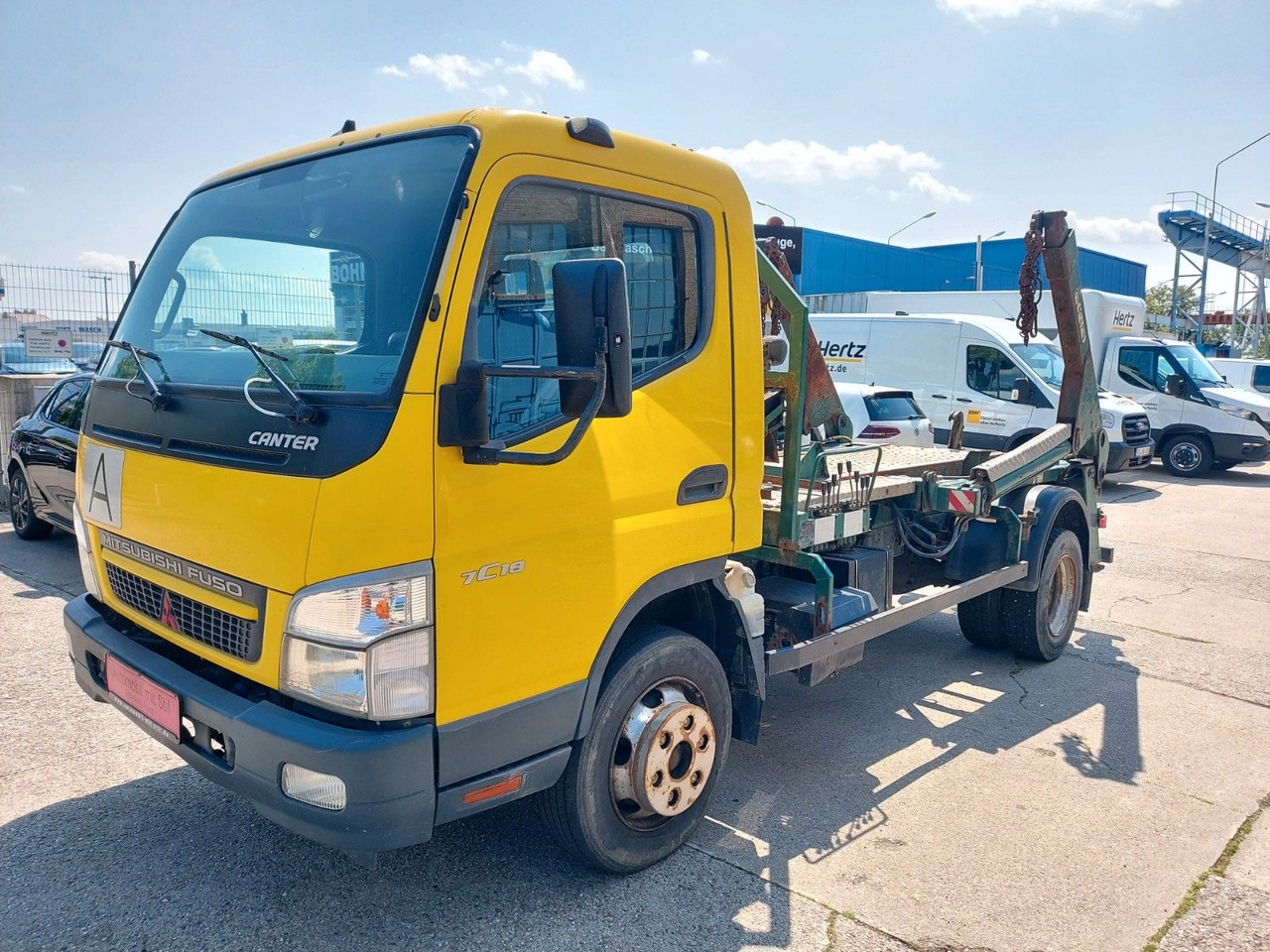 Mitsubishi Canter 7C18 Absetzer Kipper Meier Ratio 4500kg - Skip loader truck: picture 1 Mitsubishi Canter 7C18 Absetzer Kipper Meier Ratio 4500kg - Skip loader truck: picture 1