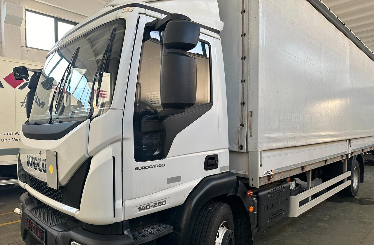 Iveco 140e28 euro 6 centina e sponda - Curtain side truck: picture 2 Iveco 140e28 euro 6 centina e sponda - Curtain side truck: picture 2