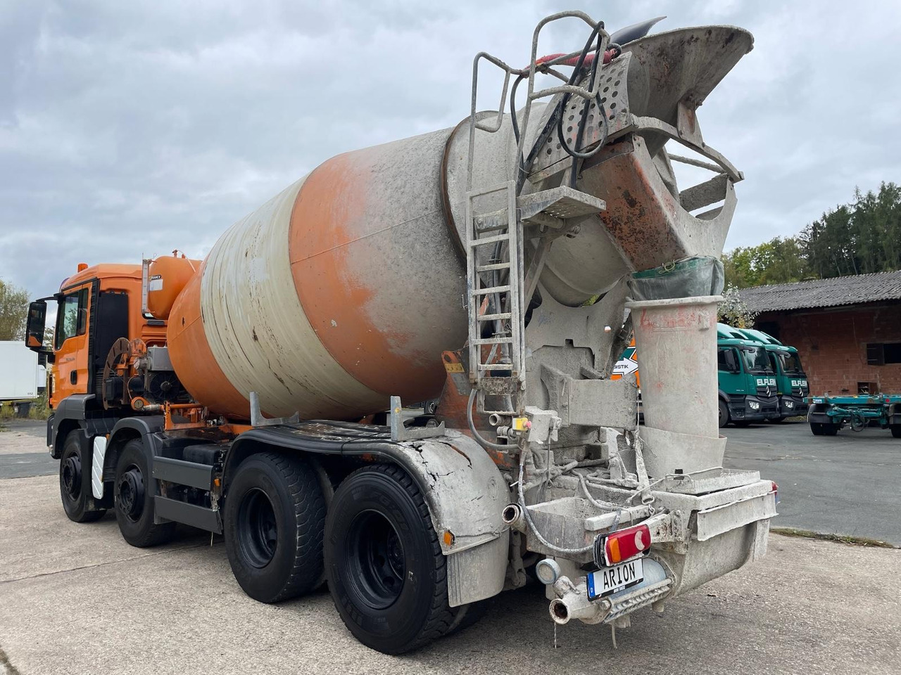 MAN TGS 32.360 8x4 BB Betonmischer/CIFA/SL9/9m3/EU4 - Concrete mixer truck: picture 4 MAN TGS 32.360 8x4 BB Betonmischer/CIFA/SL9/9m3/EU4 - Concrete mixer truck: picture 4