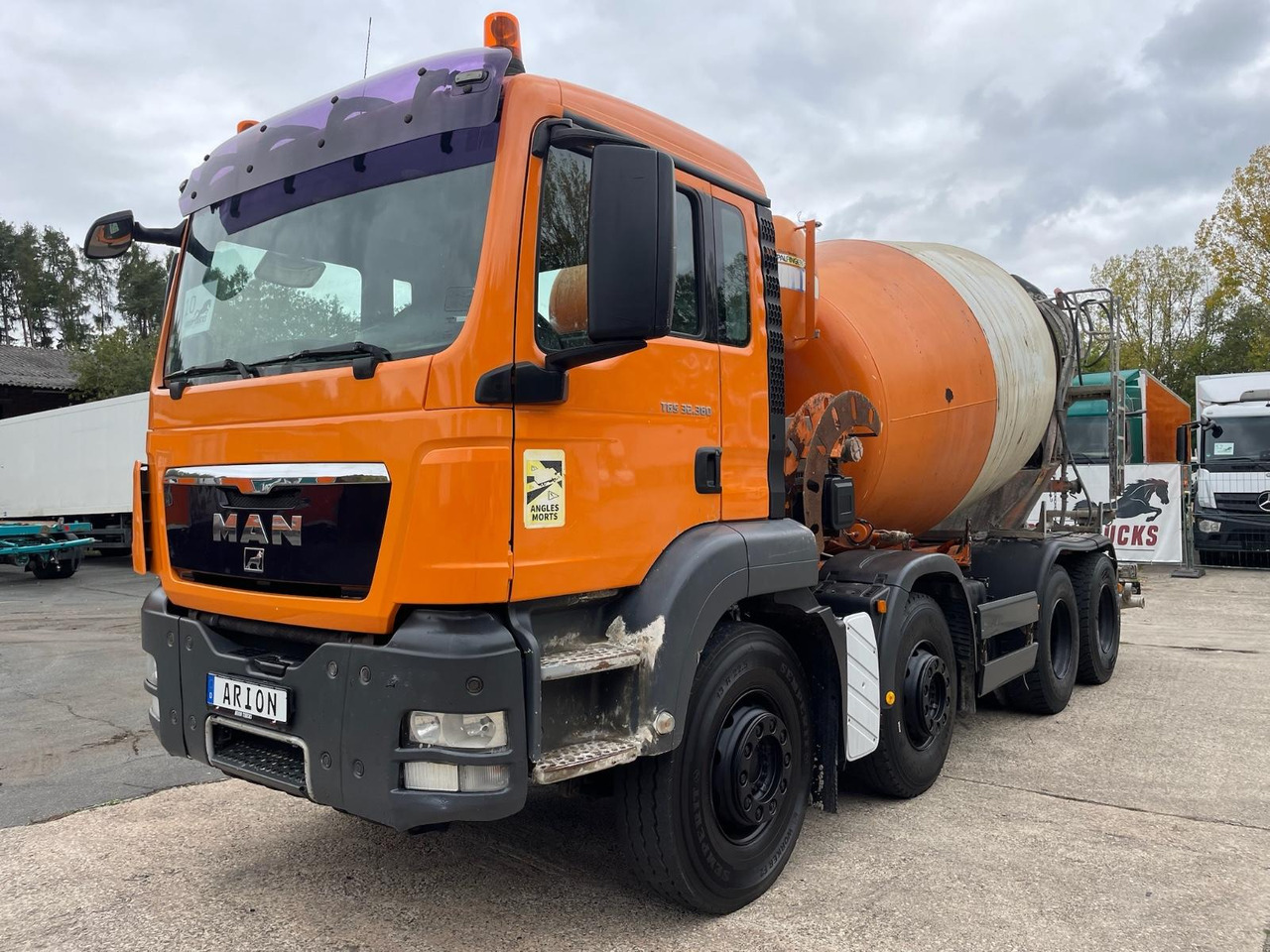 MAN TGS 32.360 8x4 BB Betonmischer/CIFA/SL9/9m3/EU4 - Concrete mixer truck: picture 3 MAN TGS 32.360 8x4 BB Betonmischer/CIFA/SL9/9m3/EU4 - Concrete mixer truck: picture 3