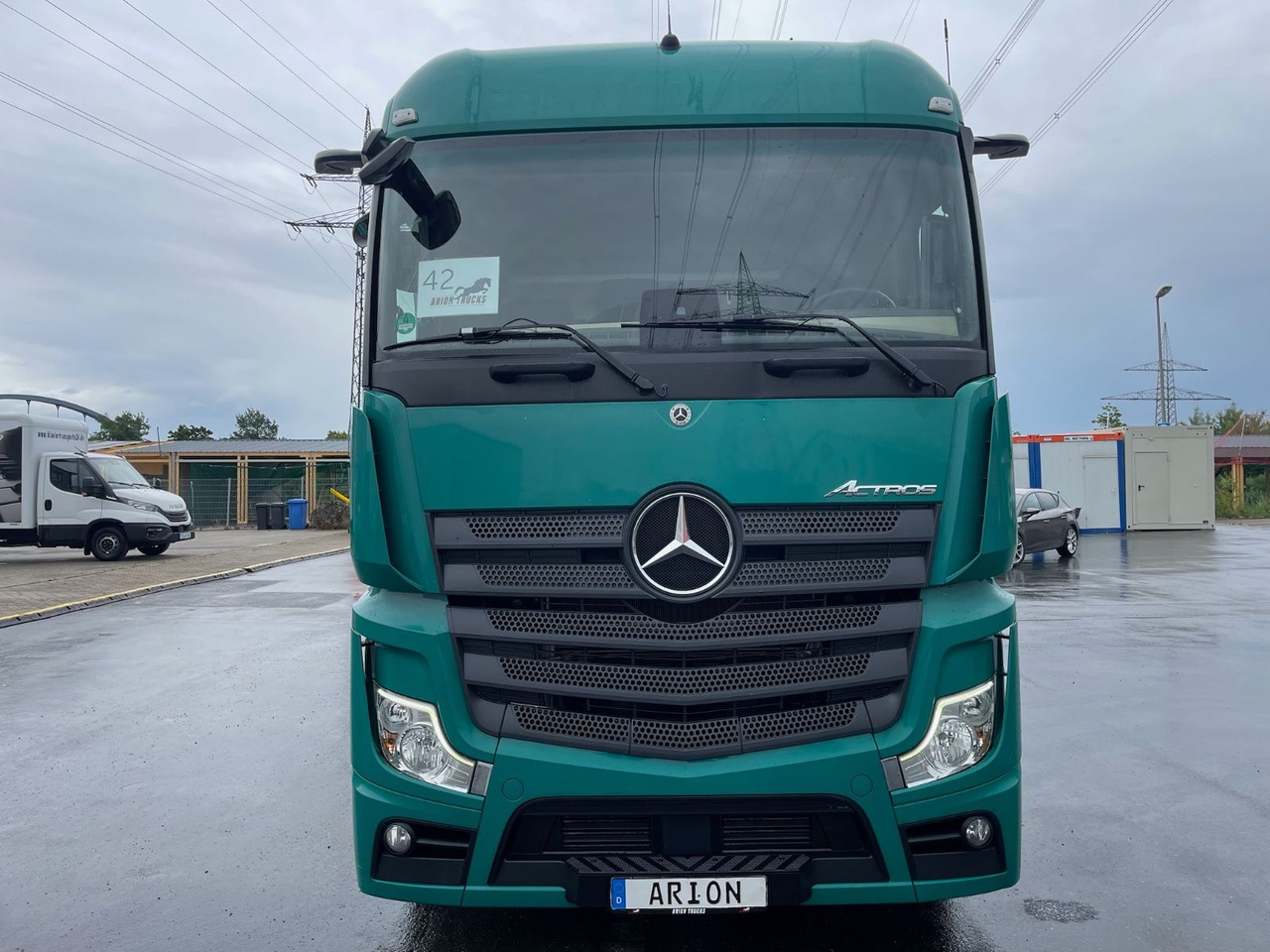 Mercedes-Benz Actros 1845 Pritsche+Plane/Retarder/MirrorCams - Curtain side truck: picture 2 Mercedes-Benz Actros 1845 Pritsche+Plane/Retarder/MirrorCams - Curtain side truck: picture 2