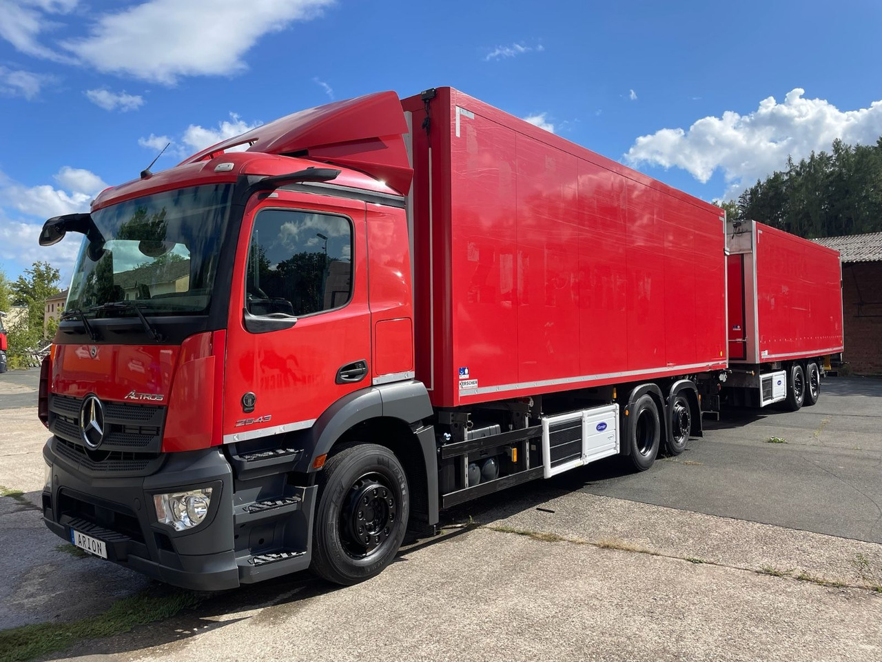 Mercedes-Benz Actros 2543 6x2 Kühlkoffer/CARRIER/KERSCHER/EU6d - Refrigerator truck: picture 3 Mercedes-Benz Actros 2543 6x2 Kühlkoffer/CARRIER/KERSCHER/EU6d - Refrigerator truck: picture 3