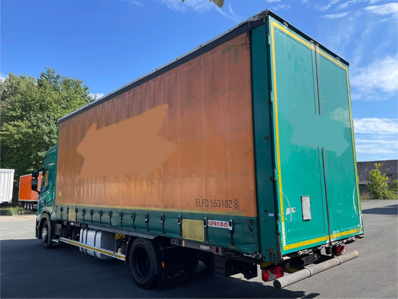 Scania G450 Pritsche+Plane/Wechsler/WECON/StandAC/EU6d - Curtain side truck: picture 5 Scania G450 Pritsche+Plane/Wechsler/WECON/StandAC/EU6d - Curtain side truck: picture 5
