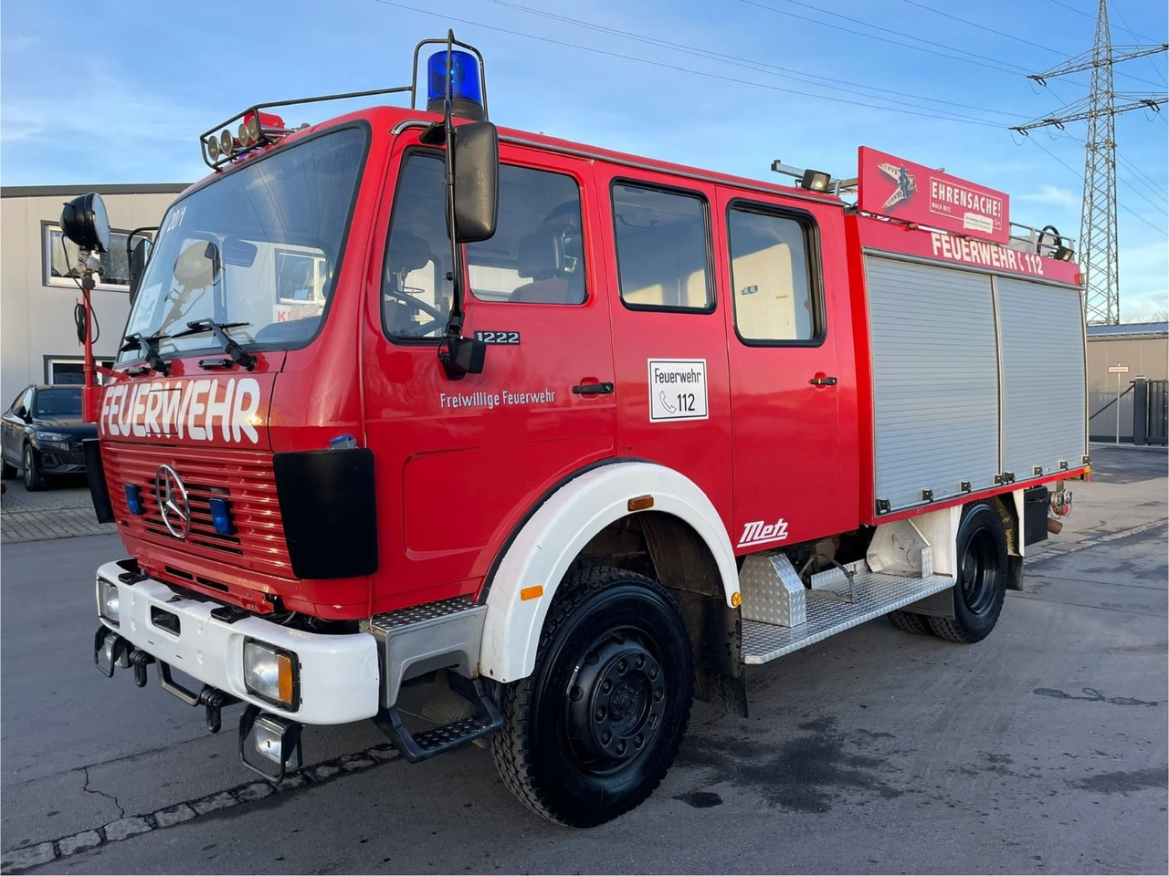 Mercedes-Benz 1222 AF 4x4 Feuerwehr/TLF16/25/2440LTR/215h/DOKA - Truck: picture 3 Mercedes-Benz 1222 AF 4x4 Feuerwehr/TLF16/25/2440LTR/215h/DOKA - Truck: picture 3