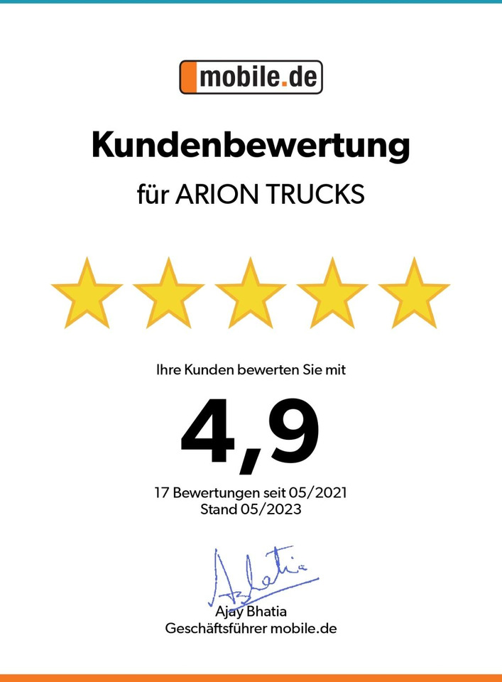 Curtain side truck Volvo FH 460 EEV Dreiseiten-Getreidekipper/gel. NLA/AC: picture 18