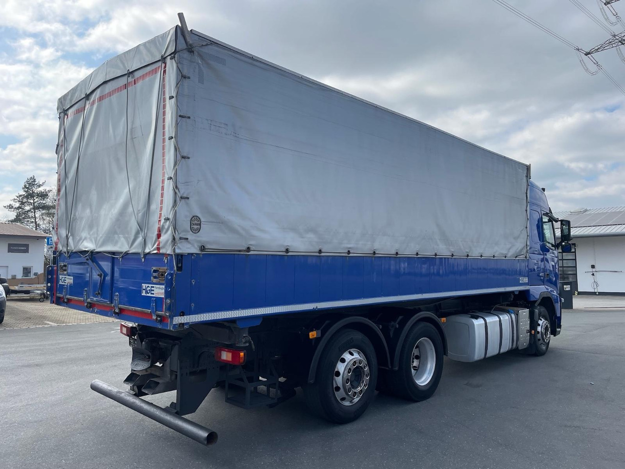 Curtain side truck Volvo FH 460 EEV Dreiseiten-Getreidekipper/gel. NLA/AC: picture 7
