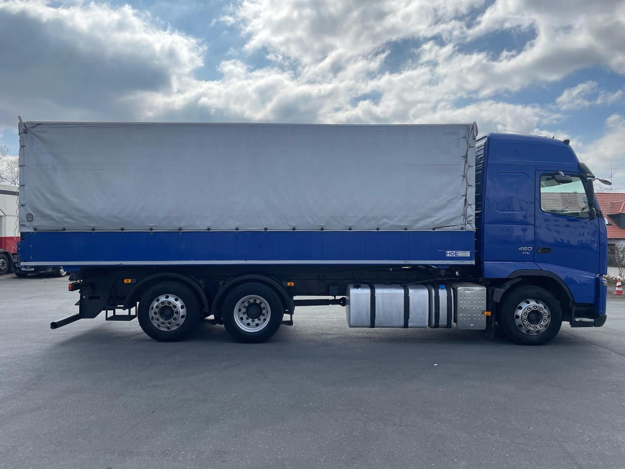 Curtain side truck Volvo FH 460 EEV Dreiseiten-Getreidekipper/gel. NLA/AC: picture 8