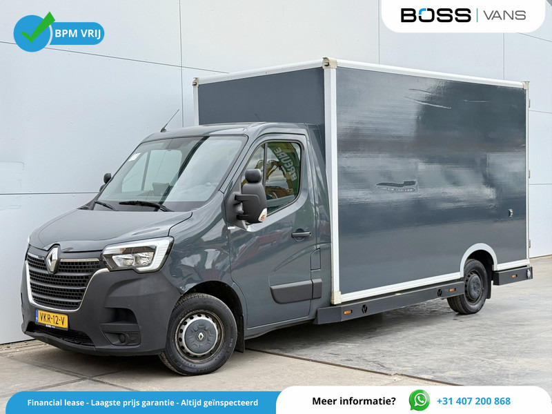 Renault Master Plancher T35 2.3 dCi 150pk Automaat APK 06-2026 Luchtvering LED Airco Cruise Control Camera Foodtruck Meubelbak Paardenwagen - Closed box van: picture 1 Renault Master Plancher T35 2.3 dCi 150pk Automaat APK 06-2026 Luchtvering LED Airco Cruise Control Camera Foodtruck Meubelbak Paardenwagen - Closed box van: picture 1