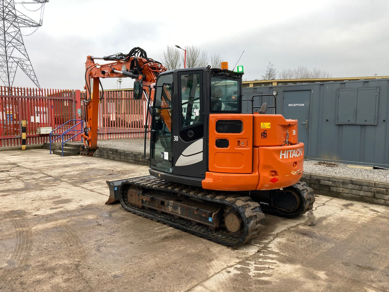 Hitachi ZX85USBR-6 2PB - Mini excavator: picture 3 Hitachi ZX85USBR-6 2PB - Mini excavator: picture 3