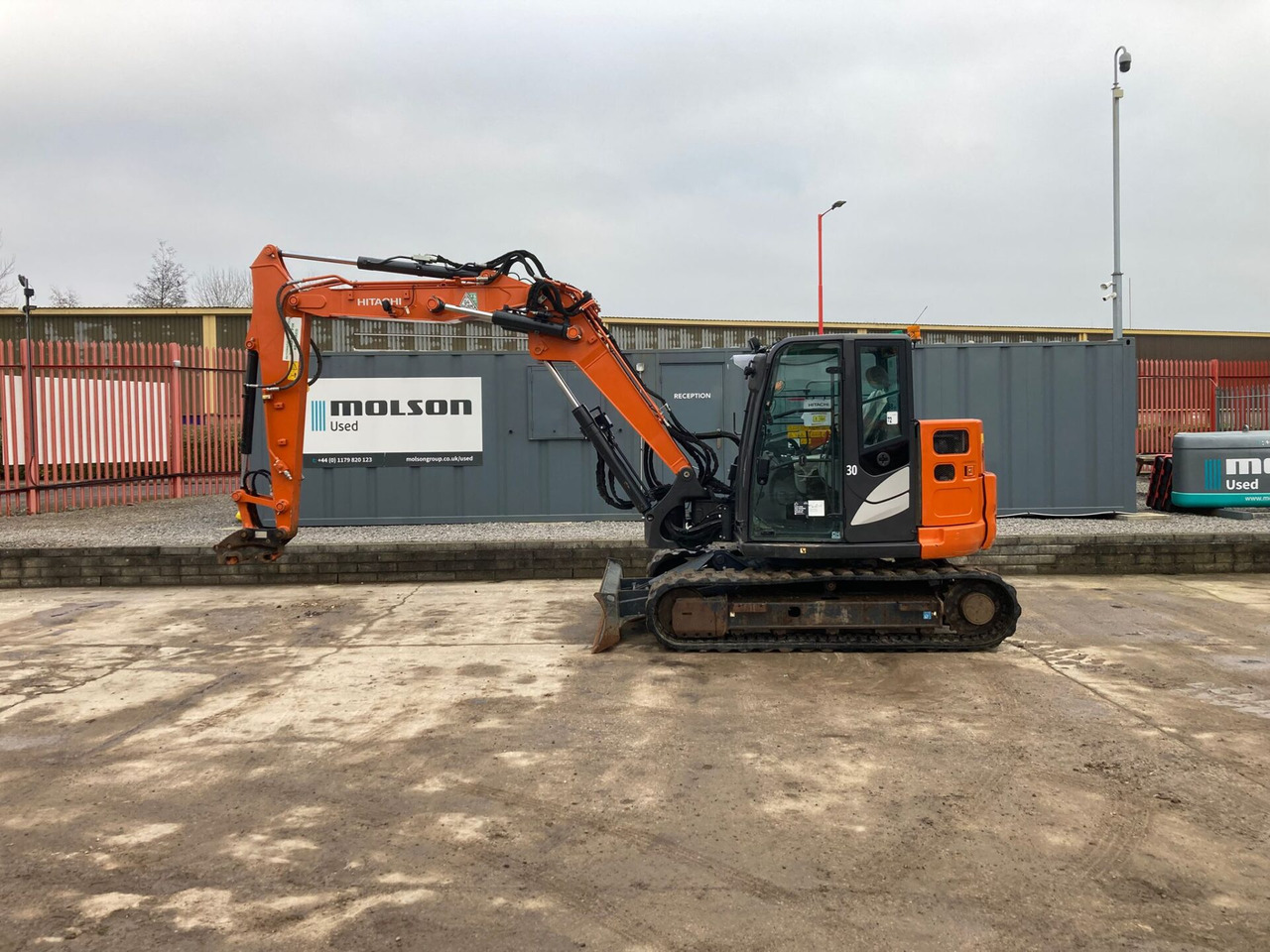 Hitachi ZX85USBR-6 2PB - Mini excavator: picture 2 Hitachi ZX85USBR-6 2PB - Mini excavator: picture 2