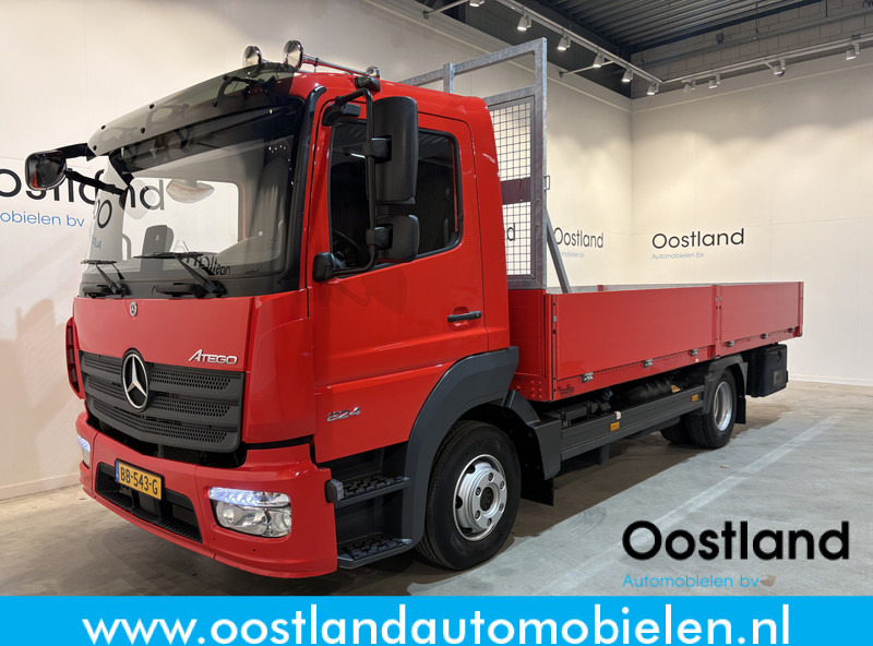 Mercedes-Benz Atego 824 BL Open Laadbak / 6 cil. Automaat / Airco / Cruise Control / 3 Zitplaatsen / 12.890 KM !! - Dropside/ Flatbed truck: picture 1 Mercedes-Benz Atego 824 BL Open Laadbak / 6 cil. Automaat / Airco / Cruise Control / 3 Zitplaatsen / 12.890 KM !! - Dropside/ Flatbed truck: picture 1