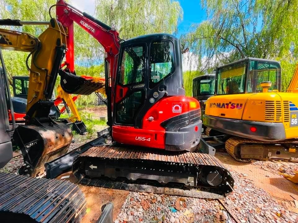 Kubota U55-4 - Mini excavator: picture 1 Kubota U55-4 - Mini excavator: picture 1