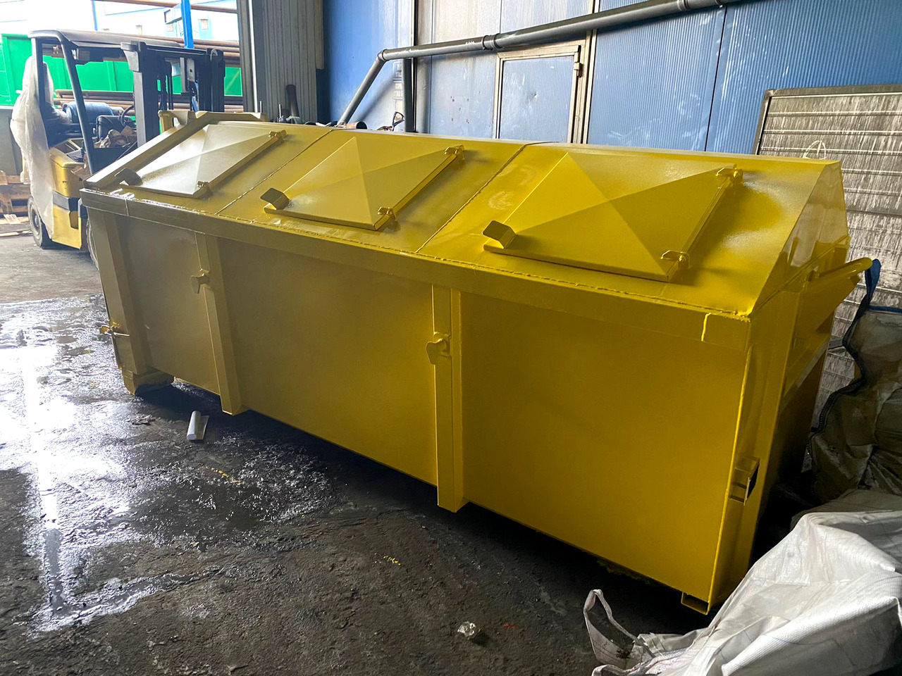 Metal-K Kontener/Abrollcontainer KP7Z - Roll-off container: picture 1 Metal-K Kontener/Abrollcontainer KP7Z - Roll-off container: picture 1