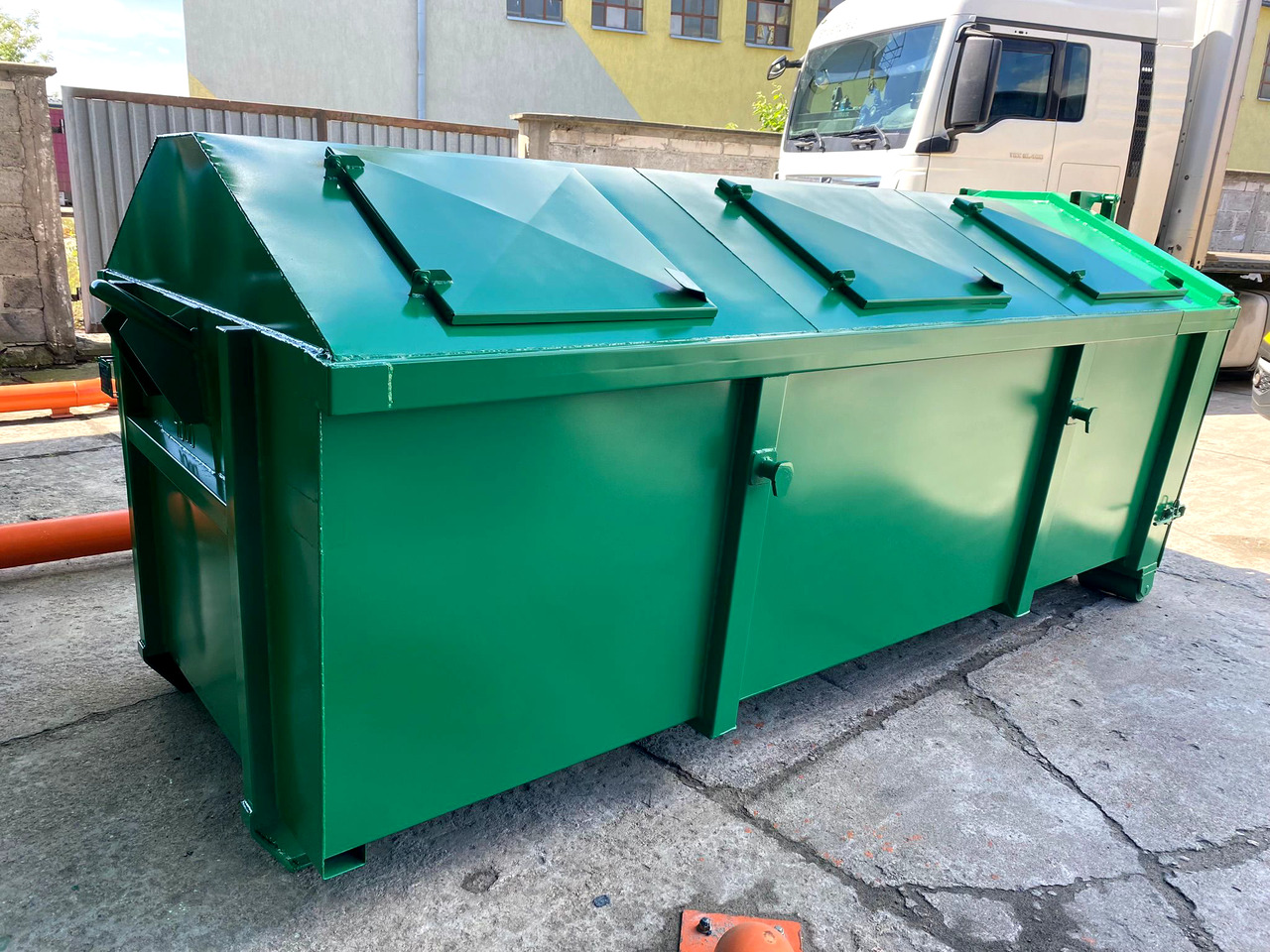 Metal-K Kontener/Abrollcontainer KP7ZH - Roll-off container: picture 2 Metal-K Kontener/Abrollcontainer KP7ZH - Roll-off container: picture 2