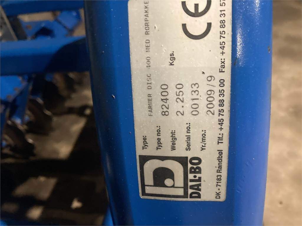 Dal-Bo FARMER DISC 4000 - Disc harrow: picture 4 Dal-Bo FARMER DISC 4000 - Disc harrow: picture 4