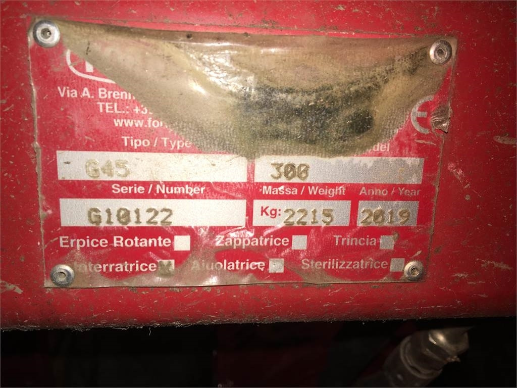 Forigo G45-300 - Soil tillage equipment: picture 4 Forigo G45-300 - Soil tillage equipment: picture 4