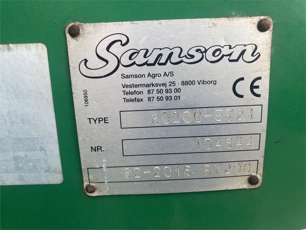 Samson RV200 OMRØRER - Fertilizing equipment: picture 5 Samson RV200 OMRØRER - Fertilizing equipment: picture 5