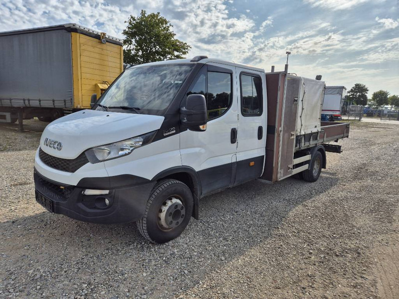 Iveco 70c17 // med lad og presenning - Dropside/ Flatbed truck: picture 1 Iveco 70c17 // med lad og presenning - Dropside/ Flatbed truck: picture 1