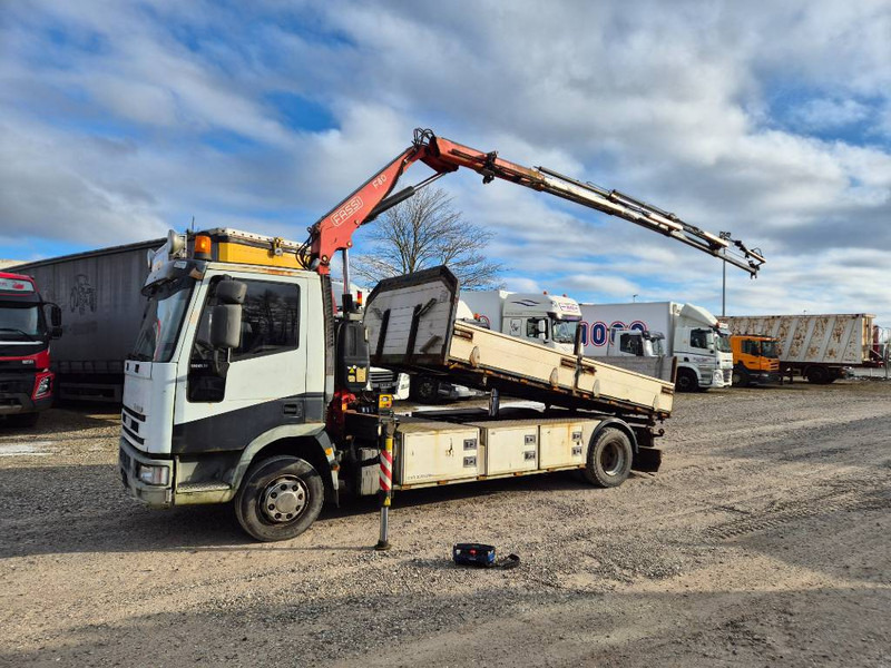 Iveco Eurocargo 120 EL 210hp / Fassi 80A Year 2012 //Tip - Crane truck: picture 1 Iveco Eurocargo 120 EL 210hp / Fassi 80A Year 2012 //Tip - Crane truck: picture 1